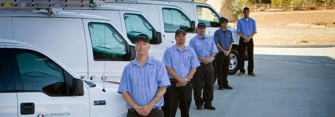 KIC Refrigeration crew ready for Mini Split Repair jobs across St. Augustine